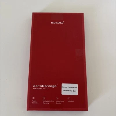 SAHARA zero damage. Screen protector for iPhone 15 Pro Max