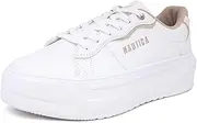 [Nautica] Women's Fashion Sneakers Casual Shoes with Platform Low-Top, Chunky Design Lace-Up for Walking and Tennis