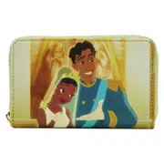 [Disney] The Princess & the Frog Scene Zip Around Purse