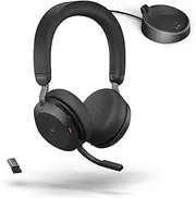 Jabra GN Evolve2 75 Link380a MS Stereo w/Stand USB-A Bluetooth Adapter [27599-999-989]