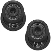 Yes4All 1.15-inch Cast Iron Weight Plates Set for Dumbbells