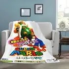 Vintage Style Retro Mario 64 Japan Nintendo Box Ultra-Soft Micro Fleece Blanket