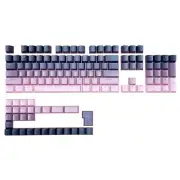 Double Shot Through Keycaps Gradients Black OEM for Typists
