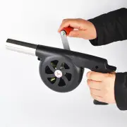 Outdoor Barbecue Fan Hand-cranked Air Blower Portable BBQ Grill Fire Bellows Tools Picnic Manual Barbecue Camping Access