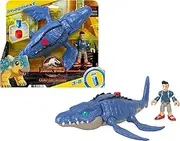 Fisher Price - Imaginext Jurassic World Camp Cretaceous Mosasaurus & Kenji