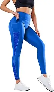 [Generic] Yoga Pants for Women Lightweight Running Sweatpants Lounge Legging 2025 Gym Leggings, Blue, Medium