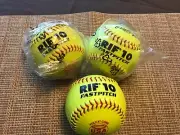 Buy 2 Get 1 FREE~RAWLINGS RIF 10 FASTPITCH SOFTBALL 11” R12RYSA~For 10U Division