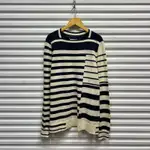 《OPMM》-[ MAISON MARGIELA ] STRIPED LANA WOOL SWEATER