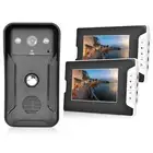 7inch Night Doorbell ID Card Security Intercom Camera Video Door Phon WTD