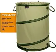 Fiskars 394050-1004 Kangaroo Collapsible Container Gardening Bag, 30 Gallon