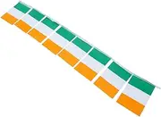 OFFSCH Hanging Ireland Flag Bunting Party String Flags Patrick's Day Decorations