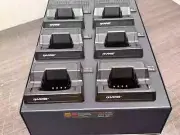 HARRIS M/A-COM P7100 CH-104570-026 Tri-Chemistry Multiple Charger 6 BAY