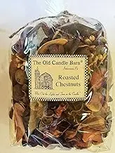 Roasted Chestnuts Potpourri Large Bag - Perfect Fall and Winter Decoration or Bowl Filler - Beautiful Autumn and Winter Scent