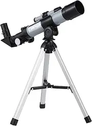 FUNNETOYU Portable Refractor Telescope for Star Gazing Magnification Lightweight Design for Young Astronomers Present for Birthdays Holidays