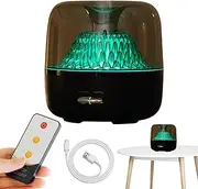 Table Humidifier - Personal Humidifier with Night Light | 2 Mist Modes, 200ml Tank, Oil Diffuser for Home Baby Nursery & Plants, Aroma Diffuser
