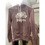 加拿大ROOTS HOODIE 帽T/ 休閒運動上衣運動衫/紫色