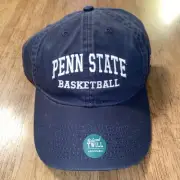 Penn State Basketball Adjustable Navy Blue Hat Legacy Brand NEW