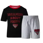 NEW Essendon Bombers Toddlers Short Pyjamas Set