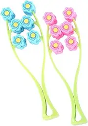HONMEET 2pcs Face Roller Massager Skin Care Roller for Facial Care Aging Treatment Compact Manual Massage Tool for Lifting Slimming Enhancing Skin Elasticity