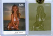 PETRA NEMCOVA 2003 SPORTS ILLUSTRATED SI SWIMSUIT (YELLOW) PRINTING PLATE 1/1!!