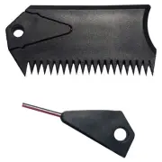 Surfboard Wax Comb Stand-up Paddle Board Wax Scraper with Tail Fin Accessory