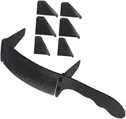 BELLIFFY 1 Set Professional Hair Comb for Men Durable Styling Comb with Curved Design for Easy Haircuts for Barbers and Home Use for Flat Tops and Fade Styles