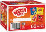 Potato Chips Mega Mix Value Multipack 1140 g (Pack of 60)