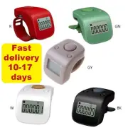 3 pcs Digit Buddha Prayer Counter Clicker Digital LCD Finger Ring Tally Counter