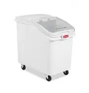 Presale Rubbermaid Prosave Ingredient Bin Mobile With Scoop - White 120L