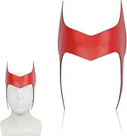 2022 Wanda Maximoff Headpiece Scarlet Witch Headpiece Crown Halloween Cosplay Party Masquerade Mask Costume Props