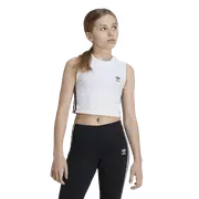 [Adidas] Adidas 8-15 Year Old Adicolor Crop Tank Top - Grade School Sport Bras/Sport Vests