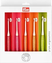 Ergonomics Crochet Hook Set, Small (E, G, 7, H, J)