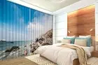 3D Sky waves 35 Blockout Photo Curtain Printing Curtains Drapes Fabric Window AU