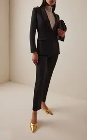 [SALON 1884] Cybo Wool Tuxedo Pants