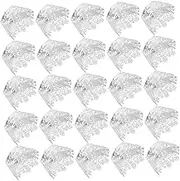 NOLITOY 50pcs Rose Flower Design Cupcake Liners Hollow Out Paper Baking Cups for Muffins Cake Decorations Versatile Muffin Wrappers for Parties Events