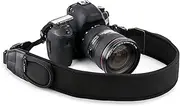 JJC DSLR Camera Neck Strap, Neoprene Shoulder Belt for Sony A7C R A7C II A6700 Canon EOS R100 R5 R6 5D Mark IV 6D Mark II 90D 80D Nikon Z f Z9 D850 D810 Fujifilm X-T5 X-H2 X-H2S with Zipped Pockets