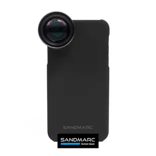 【SANDMARC】《 升級版 》2X Telephoto長焦手機外接鏡頭(含夾具與☆iPhone15Pro背蓋)