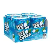 ICE BREAKERS ICE CUBES Peppermint Sugar Free Chewing Gum Made with Xylitol 3....