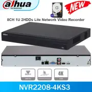 Dahua NVR2208-4KS3 4K 8CH H.265+ Network Video Recorder NVR Security SMD Plus