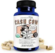 Legendairy Milk® Cash Cow® - Contains Alfalfa and Moringa - Fenugreek Free - Certified Organic by QAI, Certified Vegan, Non-GMO Project Verified, Certified Halal, and Certified Kosher