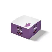 McDonald's Grimace Post-It Notes Pad Half Cube - NEW