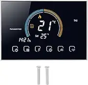 Boiler Heating Thermostat, 6 Stage Programmable App Control AC 95-240V Smart Thermostat for Household