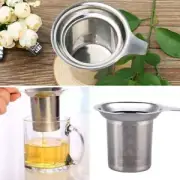 Silver Tea Drain with Handle Tea Infuser High Quality Tea Filter