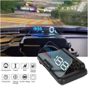 擋風玻璃投影儀 C500 鏡面 HUD OBD2 車速表汽車抬頭顯示水溫 RPM 電壓警報