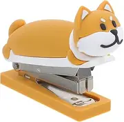 TEHAUX High Efficiency Mini Stapler Portable Office School Stationery Desk Paper Stapler Stainless Steel Material