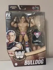 WWE Elite Greatest Hits Legends The British Bulldog Davey Boy Smith MIB Figure