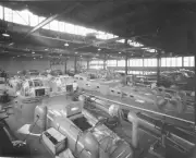 WW2 WWII Photo World War Two US Navy Patrol Torpedo Boat Manufacturing Factory