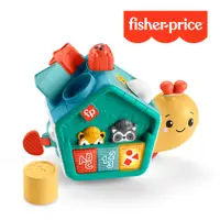 在飛比找PChome24h購物優惠-【奇哥】Fisher-Price 費雪 可愛蝸牛爬行積木盒