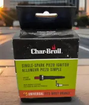 Char-Broil Gas Grill, Single-Spark Piezo Ignitor #4681, Universal Ignitor {O}