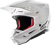 Alpinestars S-M5 Solid, motocross helmet , color: White , size: XL